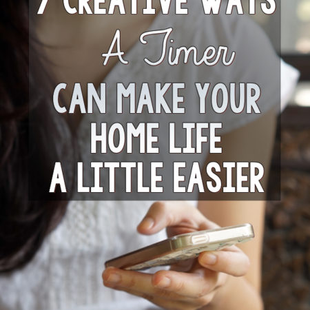 7 Creative Ways a Timer Can Make Home Life A Little Easier