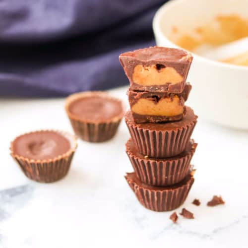 Homemade Healthy Peanut Butter Cups - Jordo's World