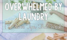 This is not one of those posts that promise you’ll never get behind on laundry ever again, nor is it a magical fairy that will come into your house and do it all for you (Um, hello. I wish). This is simply a post outlining the seven steps I took to reduce the amount of laundry overwhelm I was feeling. Laundry doesn't stress me out anymore, and it's such a relief!!