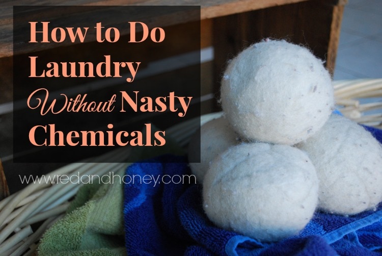 How to Do Laundry Without Nasty Chemicals (only natural laundry detergent!)