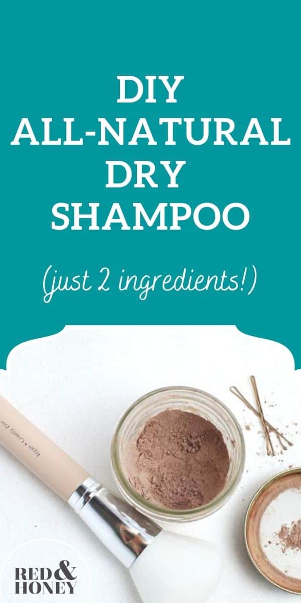 DIY AllNatural Dry Shampoo (2 Ingredients!) Red and Honey