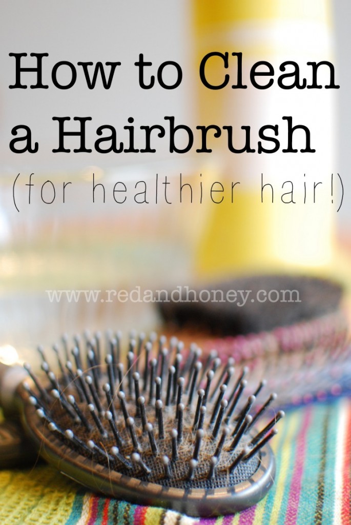 I had a total DUH moment when I realized that my dirty hairbrush was making my hair greasy and gross well before my next scheduled wash. Dead skin cells, dirt and fluff, oils, and more - all carefully deposited back into my hair every time I brushed. So gross. Cleaning my brushes has made all the difference in the world. I can't believe I hadn't done it sooner!