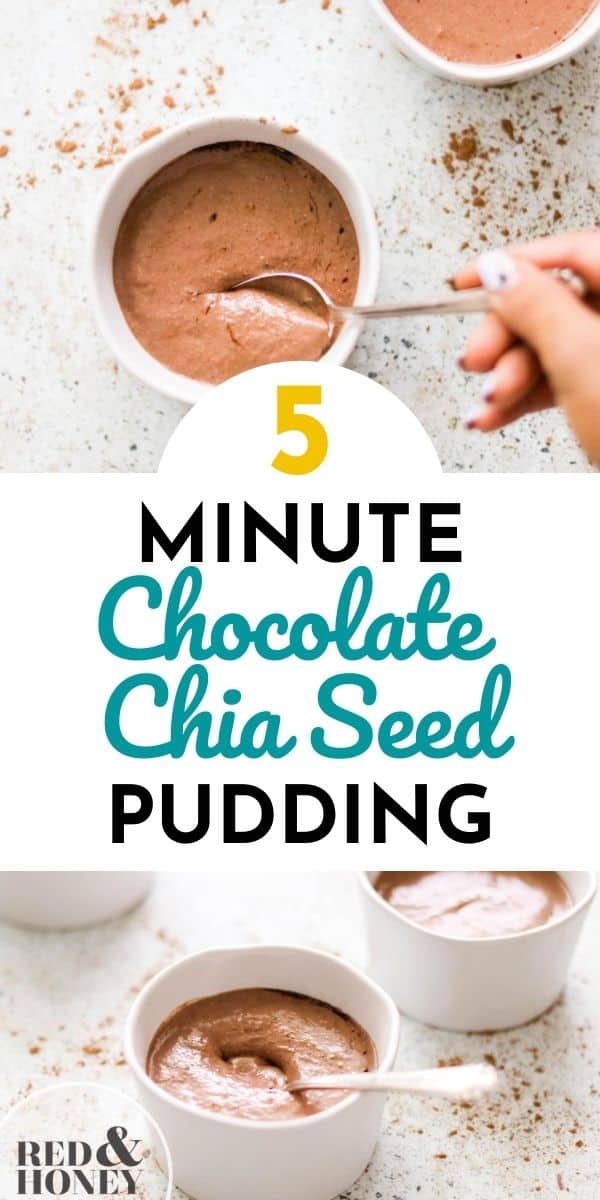 5Minute Chocolate Chia Seed Pudding Quick & Easy!