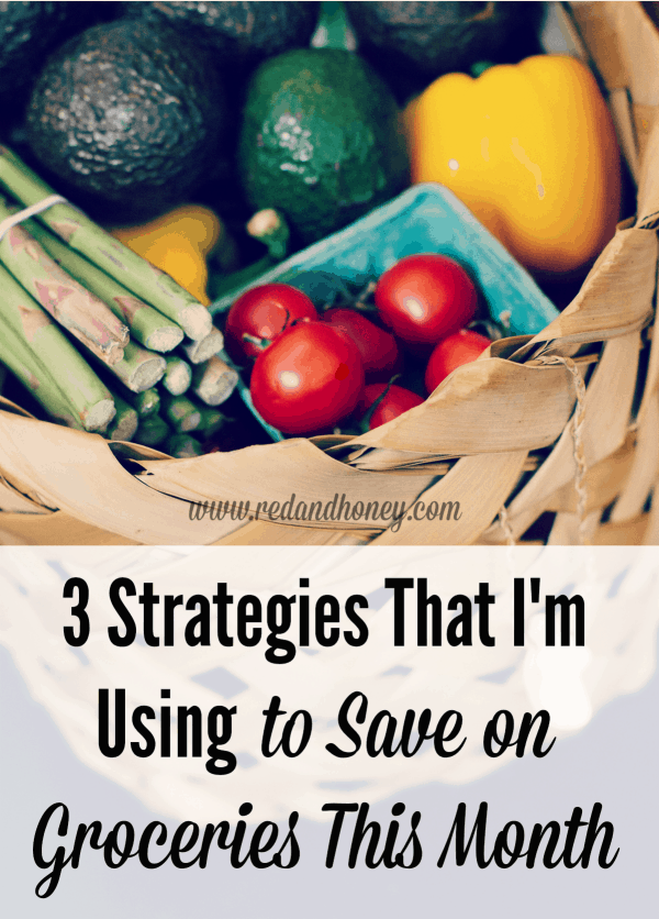 These three strategies for saving money on groceries have been really working well for me this month. #2 is pretty unconventional! 