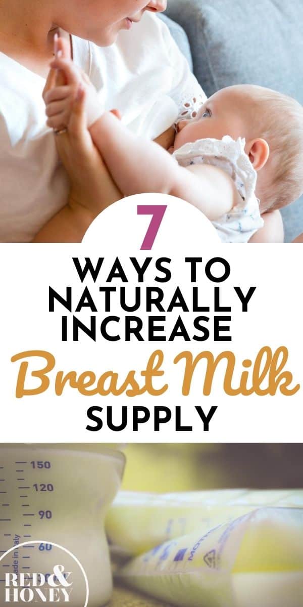 How To Naturally Increase Breastmilk At Home Red And Honey