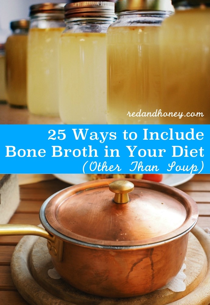 Homemade bone broth is an incredibly nourishing, gut-healing, all-around great addition to your diet. But soup, soup, and more soup can get tiring. These suggestions are perfect! 
