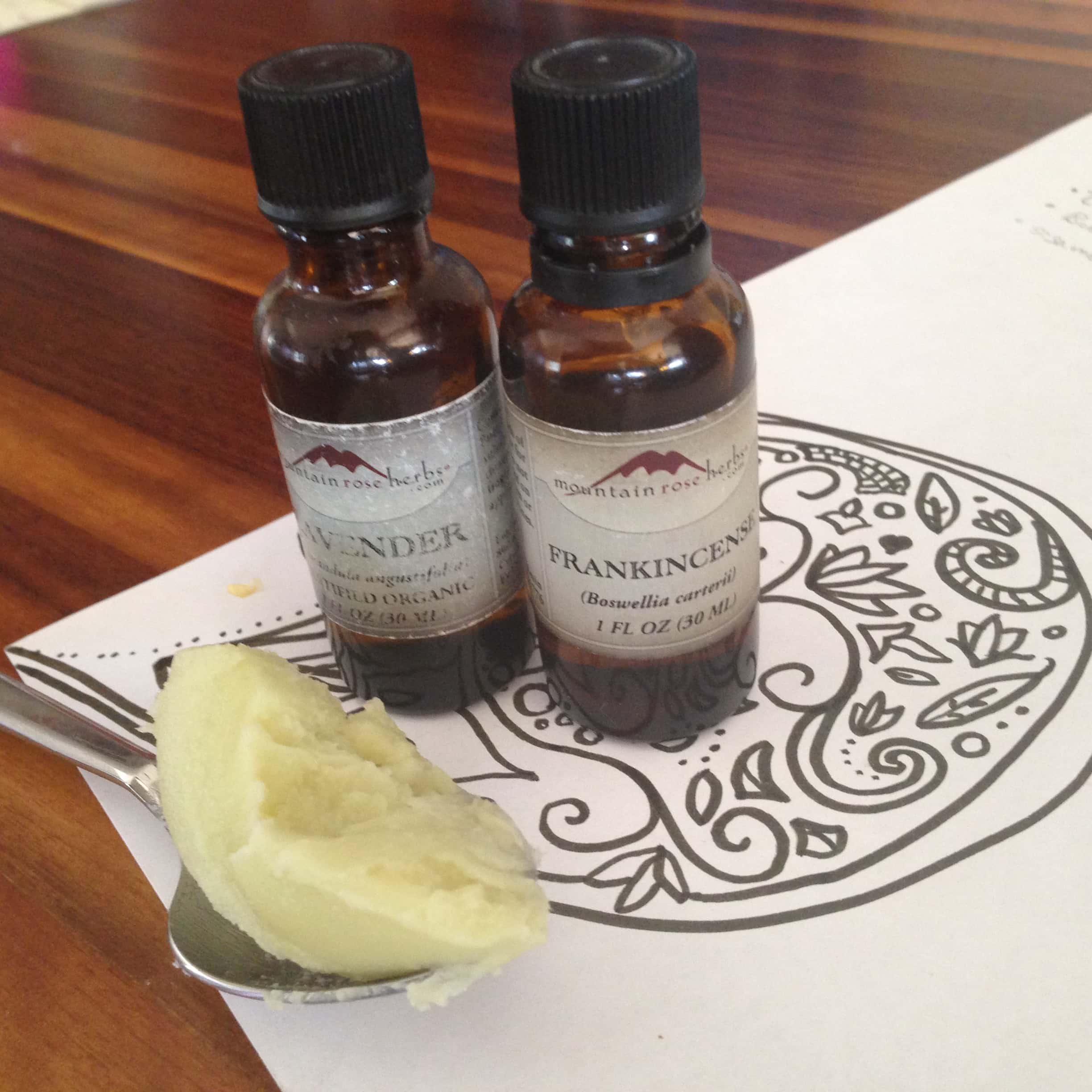 DIY CalendulaInfused Shea Butter Salve Red and Honey