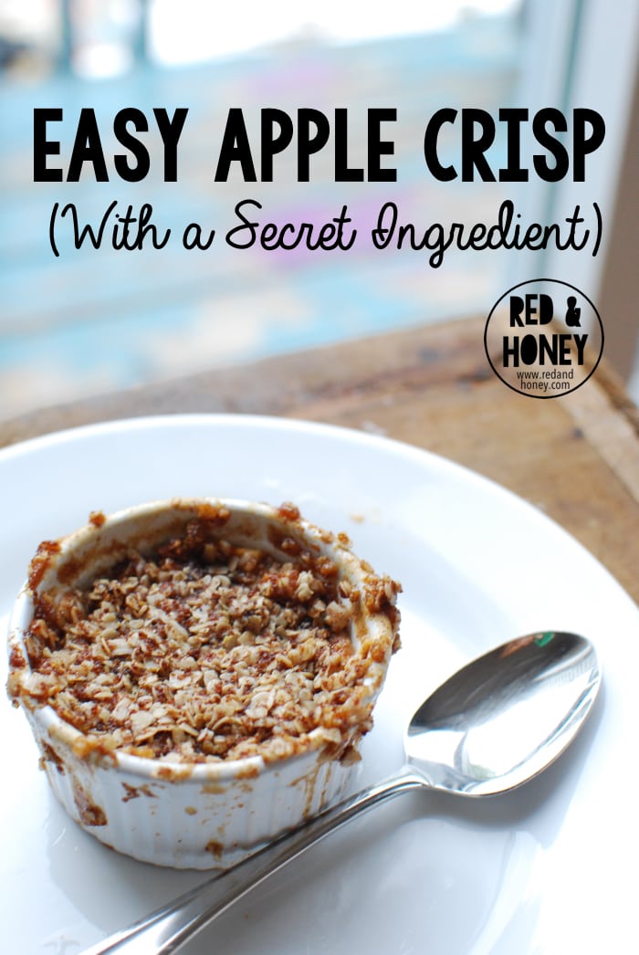 Easy Apple Crisp - R&H main