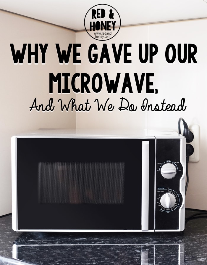 microwave and electric kettle