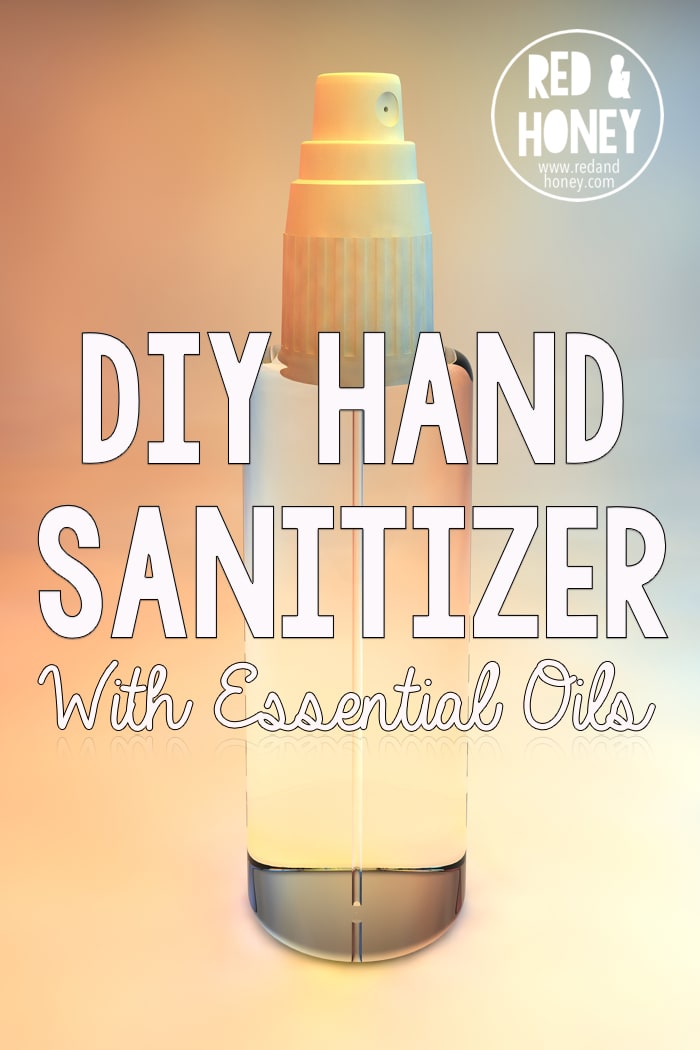 Store bought hand sanitizers are great at killing germs but are full of chemicals. You can make your own DIY hand sanitizer with essential oils that works just as well without the harsh chemicals. 