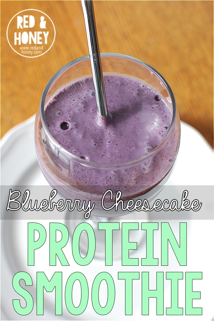 Oh my gosh - a healthy smoothie that tastes like cheesecake?! Now we're talking! :) 