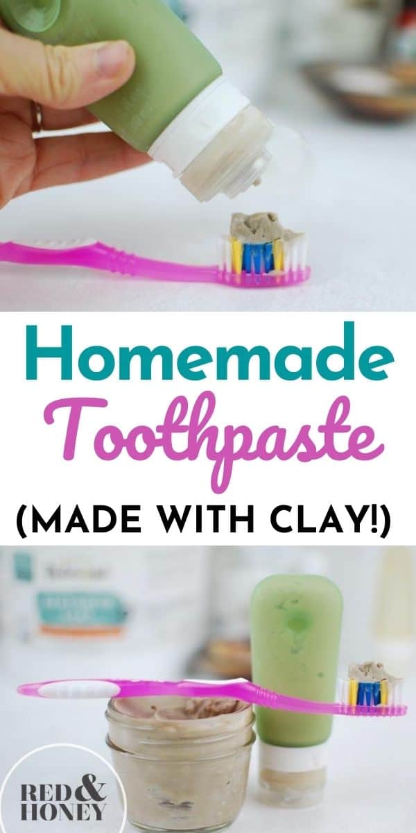 DIY Toothpaste with Clay, No Baking Soda!