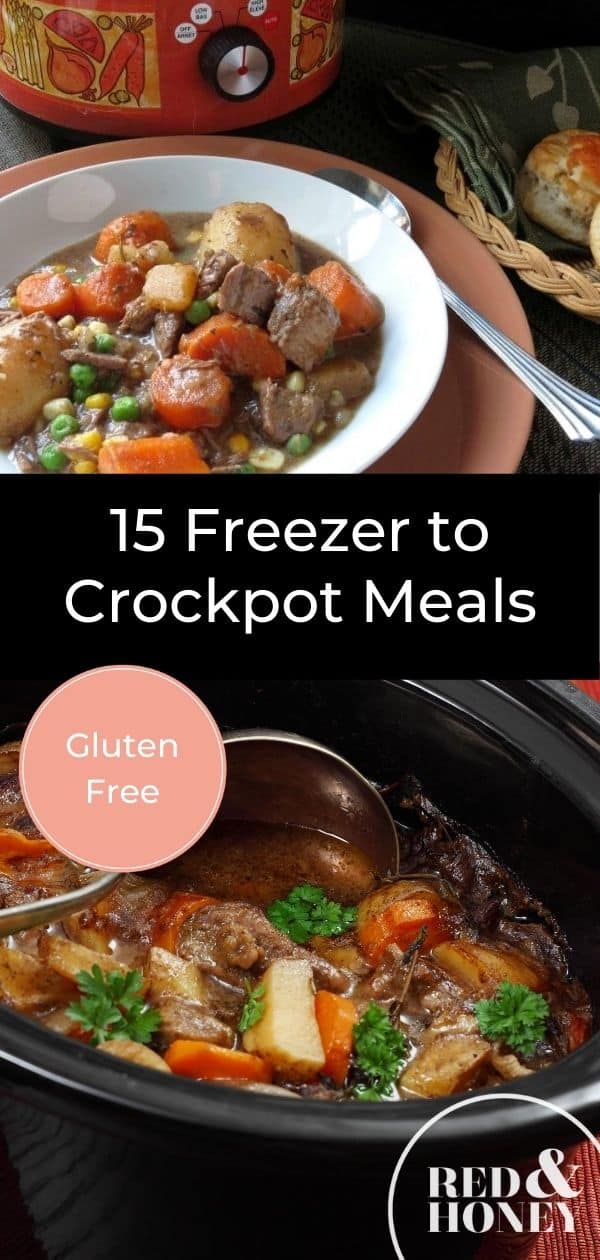 15 Freezer-to-Crockpot Meals (Gluten-Free) - Red and Honey