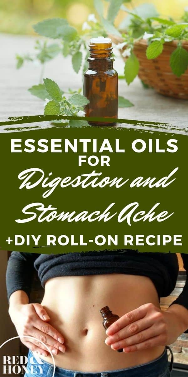 Essential Oils for Digestion and Stomach Ache (DIY RollOn Recipe)