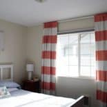 No-sew DIY light blocking curtains for better quality sleep.