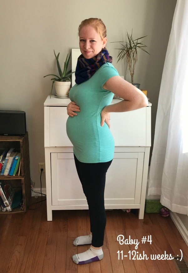 Baby Bump 11-12 Weeks