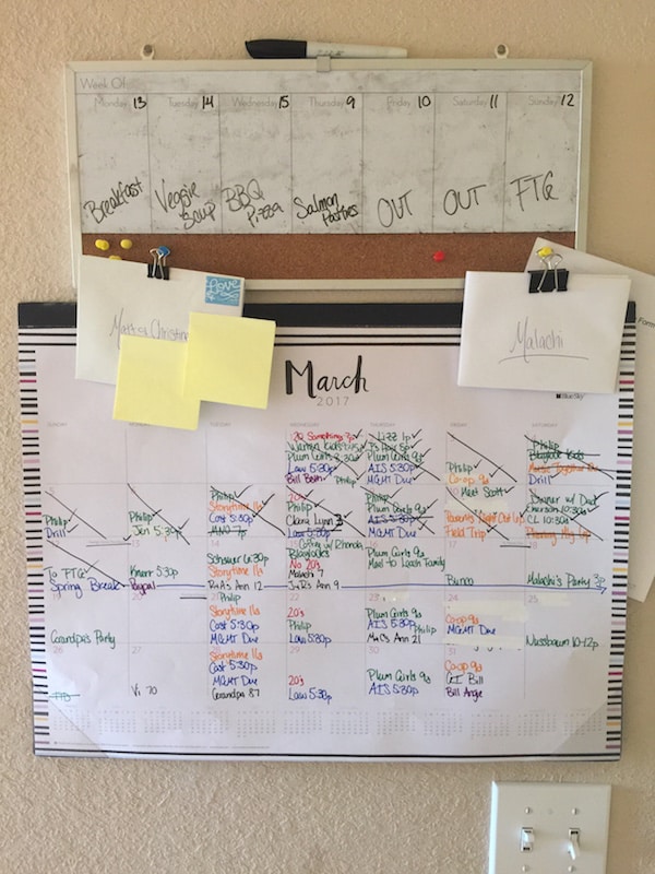 3 Organizational Methods That Save My Sanity | I know that my life isn't quite as complicated as maybe some of yours are. We only have one child and he's not old enough to be involved in a... | RedAndHoney.com