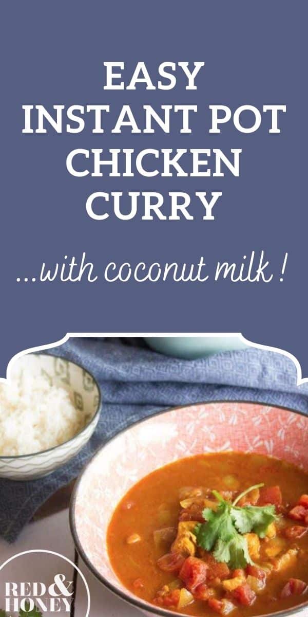 Easy Chicken Curry with Coconut Milk Red and Honey