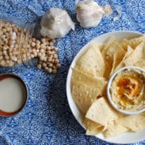 Instant Pot Hummus with dried beans