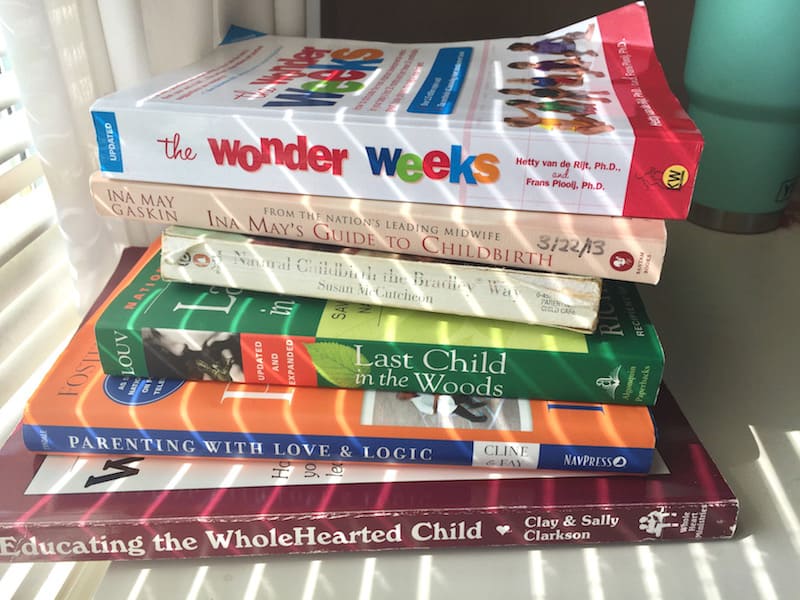 The world of natural parenting books can be overwhelming. These are some of the authors and books that I have most appreciated so far!
