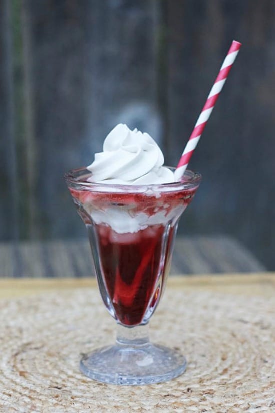 Cherry Vanilla Italian Soda Recipe