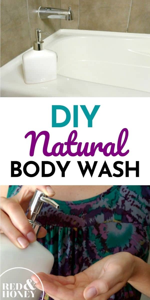 Natural DIY Body Wash (Easy & Effective, with NonToxic Ingredients!)
