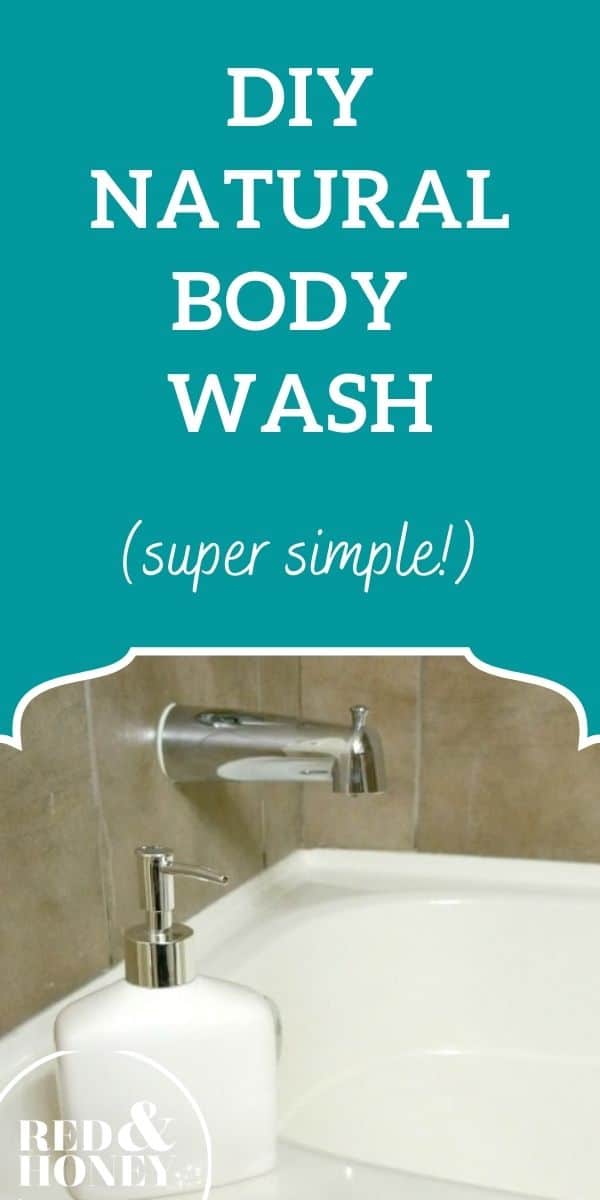 Natural DIY Body Wash (Easy & Effective, with NonToxic Ingredients!)