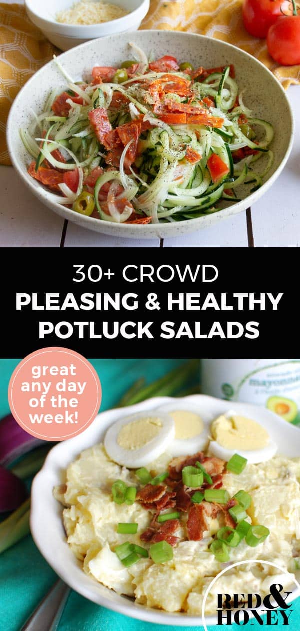 30 Crowd-Pleasing and Healthy Potluck Salads - Red and Honey