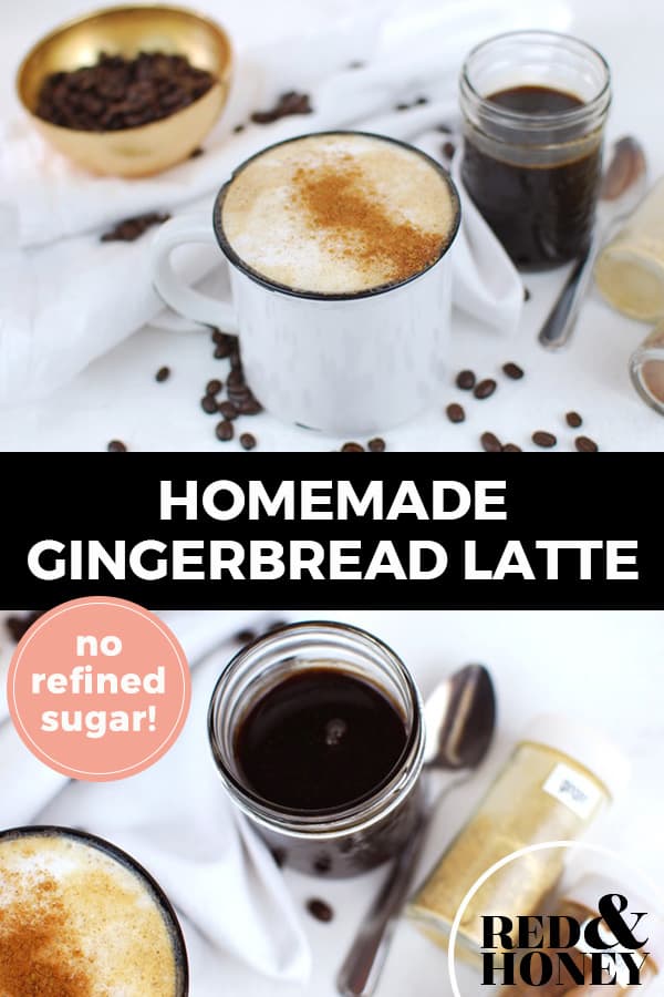 Gingerbread latte recipe - mom makes dinner