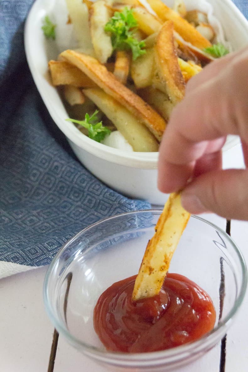 Perfect Homemade French Fries (Healthy Oil + GuiltFree!)