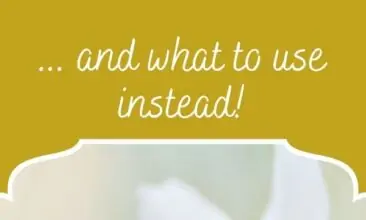 Pinterest Pin; images shows a bumblebee landing on a white daisy. Text reads "3 Toxins to Avoid this Summer... and what to use instead."