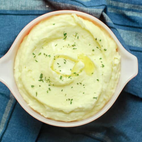 Ultimate Sour Cream Mashed Potatoes (So Creamy & Bursting with Flavor